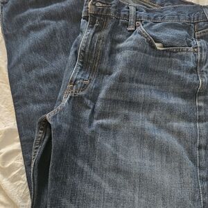 Levi's 514 Dark Blue Straight Jeans 38x32